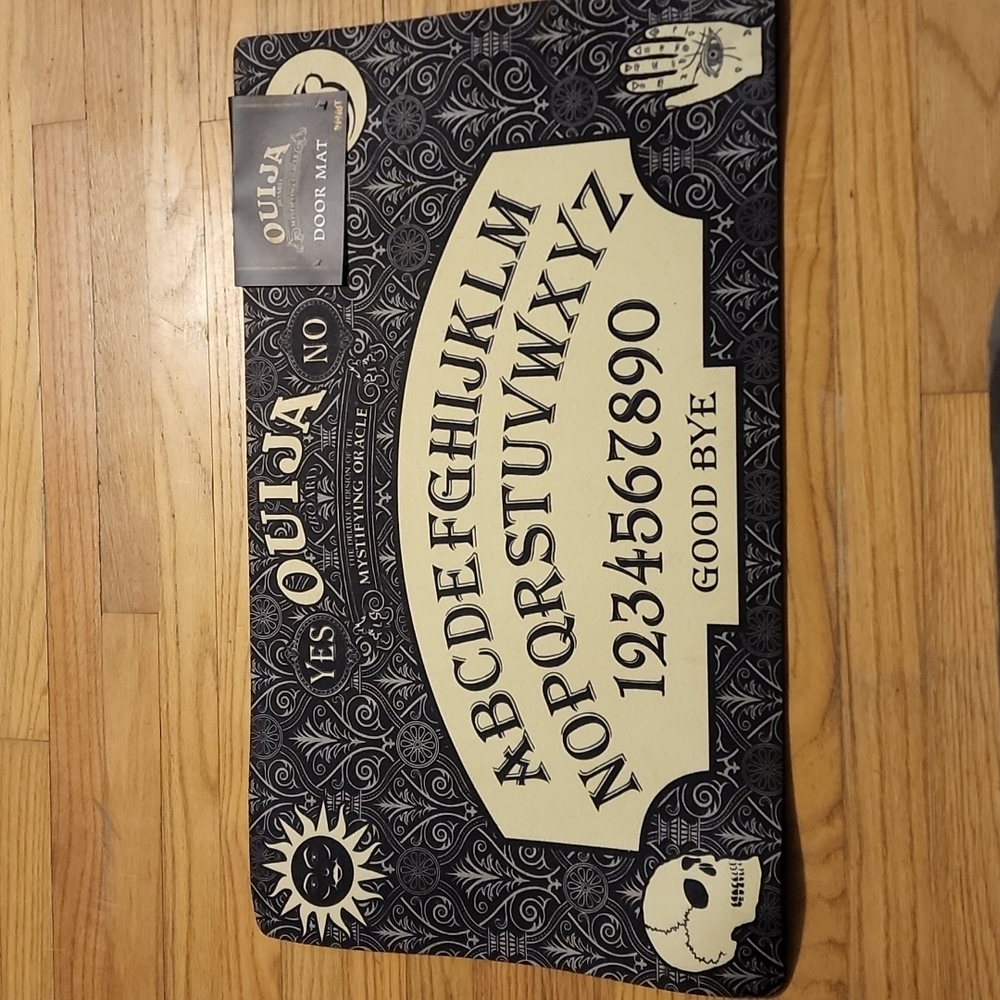 Halloween Ouija Board Door Mat